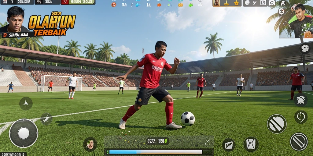 Gameplay menegangkan di 9939 dengan aksi olahraga yang intens.