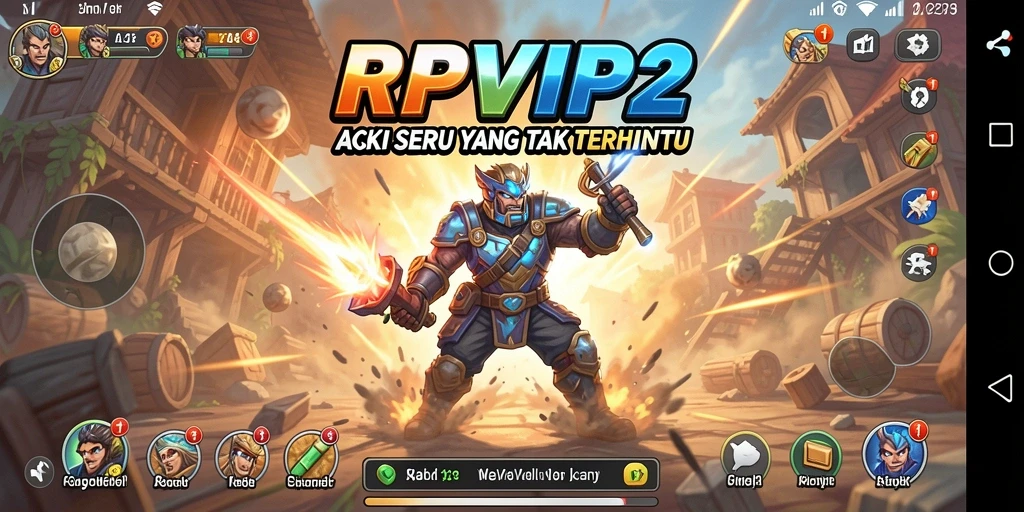 Tangkap aksi menegangkan dalam permainan RPVIP2.
